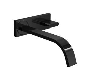 Torneira de Parede com Chapa para Lavatório Black Noir