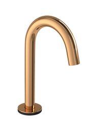 Torneira de Mesa Touchless Bica Baixa para Lavatório Red Gold