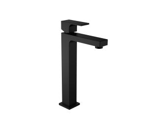 Misturador Monocomando de Mesa Bica Alta para Lavatório Black Matte