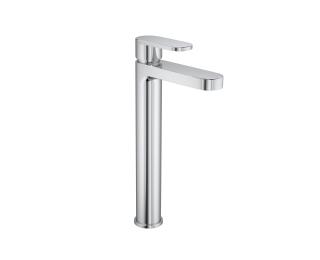 Misturador Monocomando de Mesa Bica Alta para Lavatório Cromado