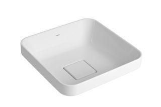 Cuba Quadrada de Sobrepor 30cm Branco
