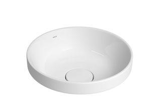 Cuba Redonda de Sobrepor 30cm Branco