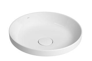 Cuba Redonda de Sobrepor 40cm Branco