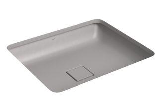 Cuba Retangular de Embutir 50cm Soft Antracite