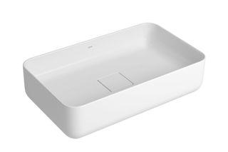 Cuba Retangular de Apoio 50cm Branco