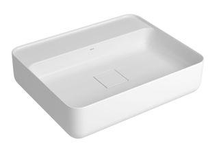 Cuba Retangular de Apoio 50cm Branco