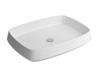 Cuba Retangular de Apoio 67cm Branco
